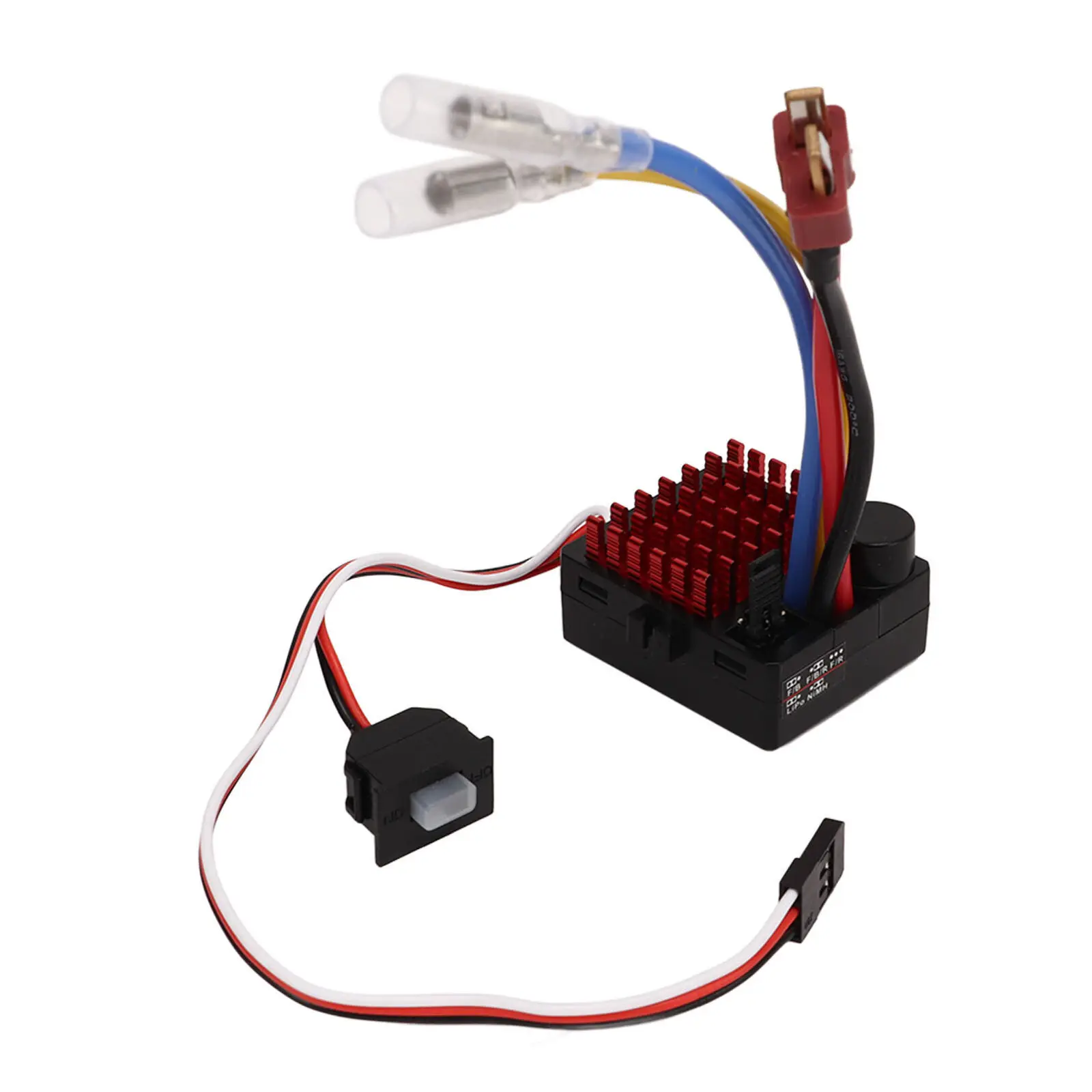 RC Auto Geborsteld ESC 60A Waterdichte Elektronische Snelheidsregelaar Voor 540/550/380/370 Geborsteld Motor voor 1/10 RC Auto Rock Crawler