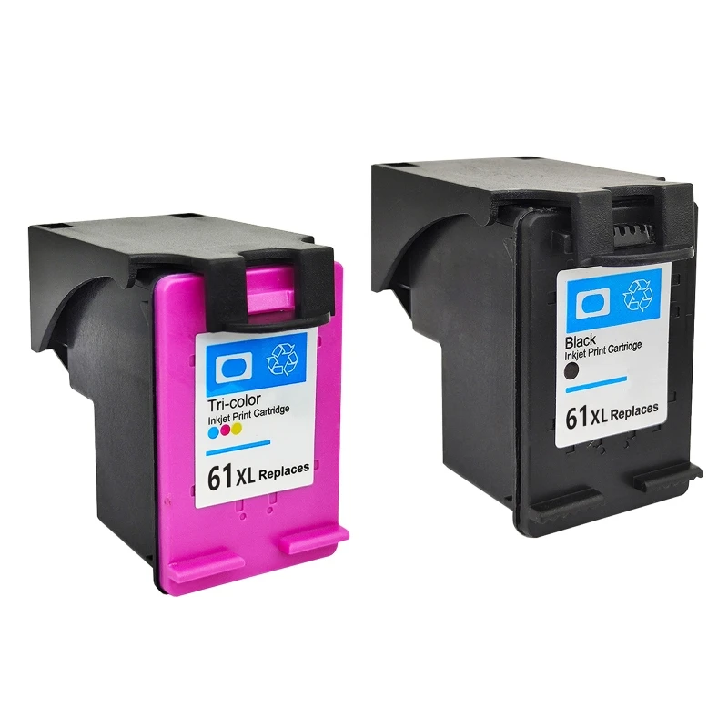 

Inkjet Printer Cartridge Replacement for HP 61 XL 61XL Works with Envy4500 HP2620 HP3510 HP1510 Deskjet Dropship