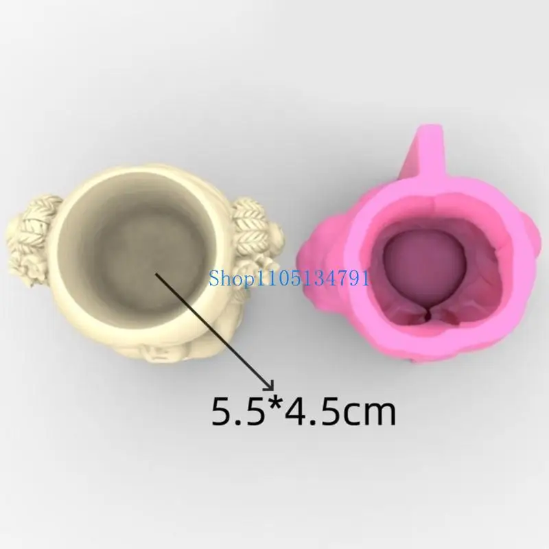 98 كجم الصلاة فتاة حامل قلم قالب من السيليكون الجدول زخرفة زارع نباتات الزهرية قالب الايبوكسي الراتنج قالب لتقوم بها بنفسك صنع