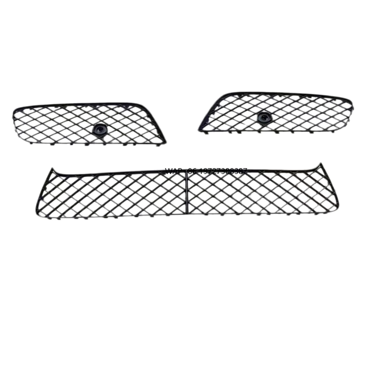 

New for 2012-2016 GT 4.0 Front Bumper Lower Grille Kit Black Polypropylene with Bolts Universal Fitment