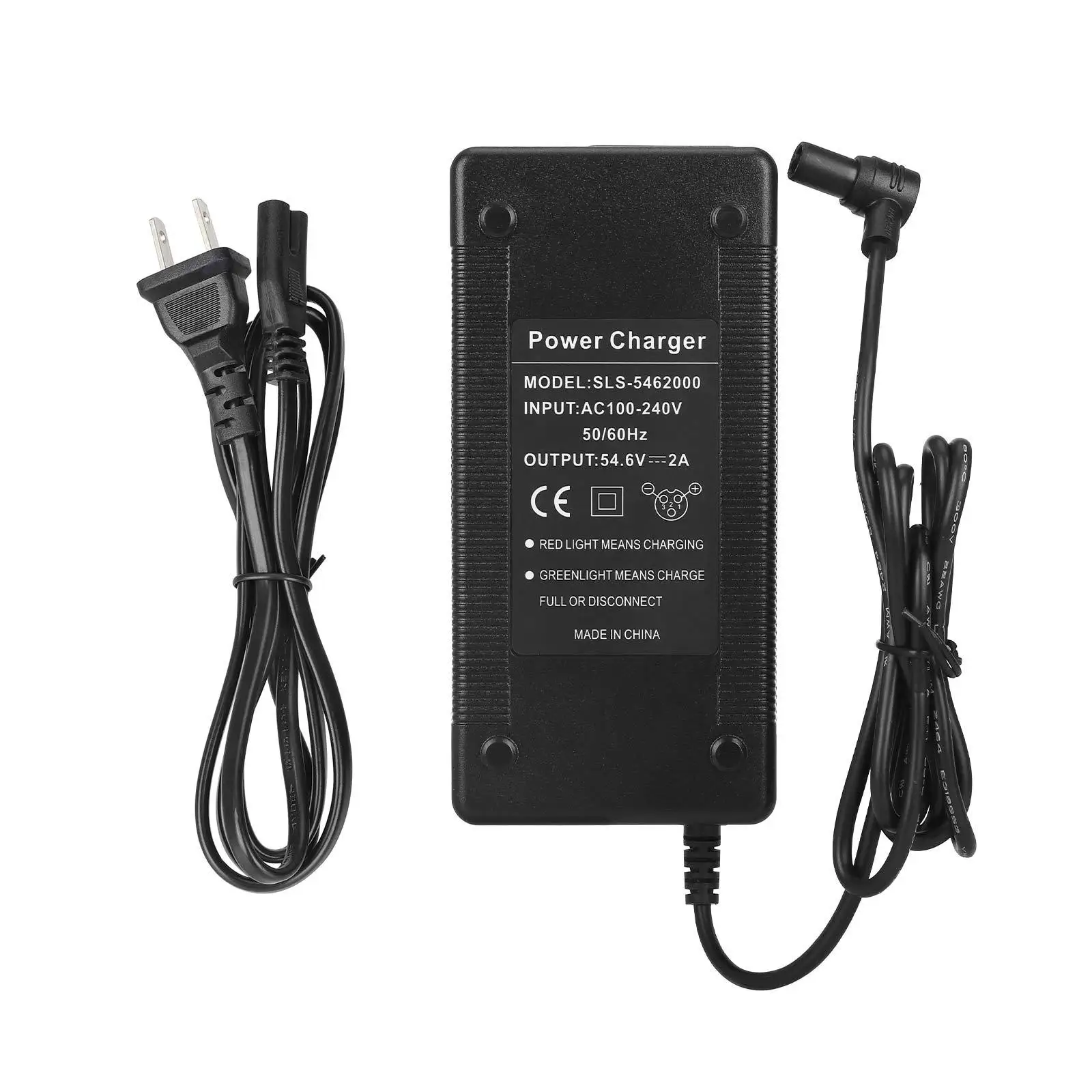 54,6V2A Ladegerät für Xiao&mi Elektroroller 4 Ultra/4 Pro 2. Generation/Navee S65/N65i Ladegerät Adapter Power Zubehör Teile