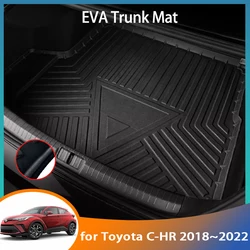 EVA Rear Trunk Mat for Toyota C-HR C HR CHR 2018 2019 2020 2021 2022 Accessorie Floor Tray Liner Cargo Boot Floor Carpet Mud Mat