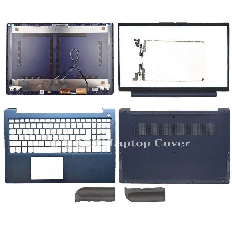 

New Top Case For Ideapad 15S 3-15ITL6 ALC6 3 15ADA6 2021 Laptop LCD Back Cover Front Bezel Palmrest Bottom Case Hinge Cover blue