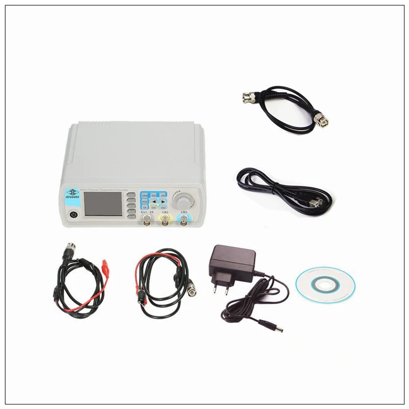 Frequency Generator JDS6600 15MHz DDS Function Signal Generator Source Dual 2-CH Frequency Meter Arbitrary Waveform Pulse Genera