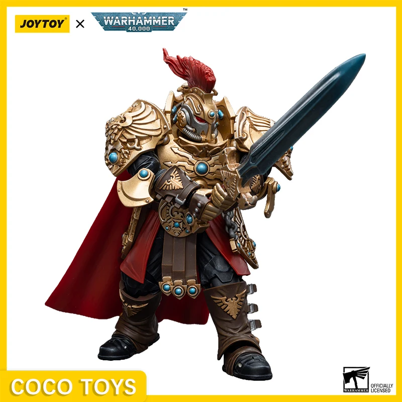 [Pre-Sale] Action Figure 1/18 JOYTOY Warhammer 40K Adeptus Custodes Blade Champion Anime Figrures Collection Model Toys Gifts