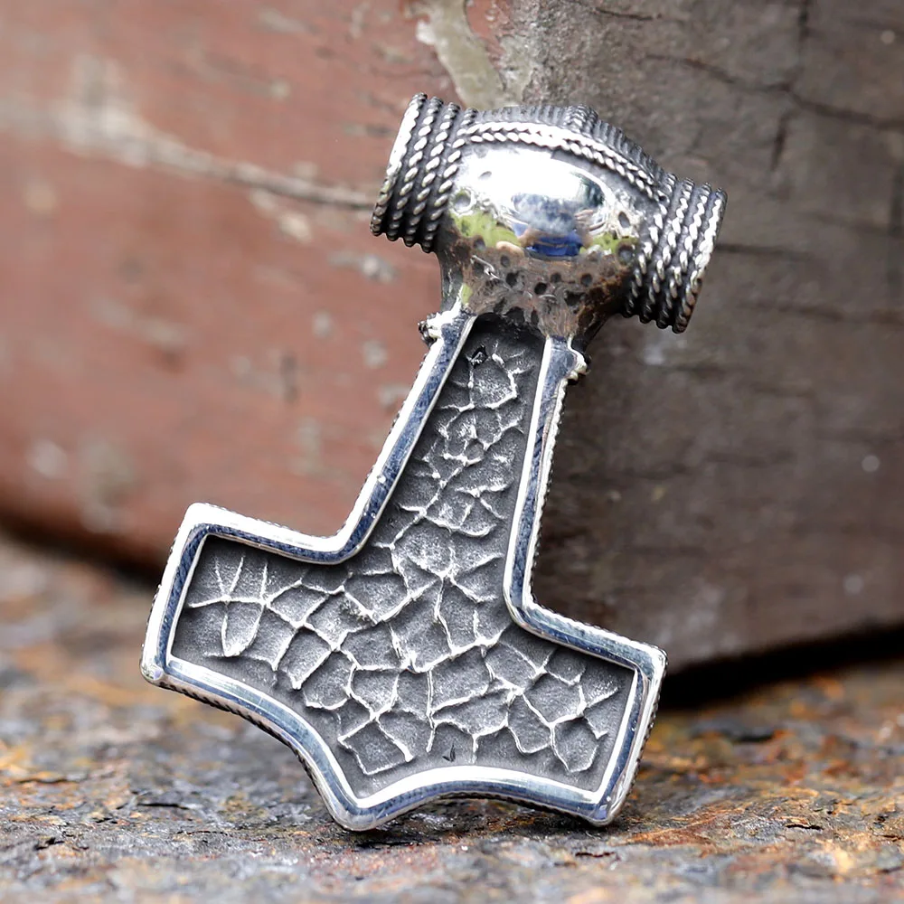 2023 nowy projekt 316L ze stali nierdzewnej Amulet wikinga Nordic Mjolnir Thor wisiorek wzór sowy wisiorek prezent darmowa wysyłka