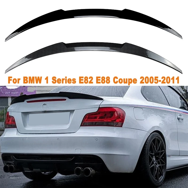 

Car Tail Wings Fixed Wind Spoiler Rear Wing For BMW 1 Series E82 E88 Coupe 2005-2011 Auto Accessories