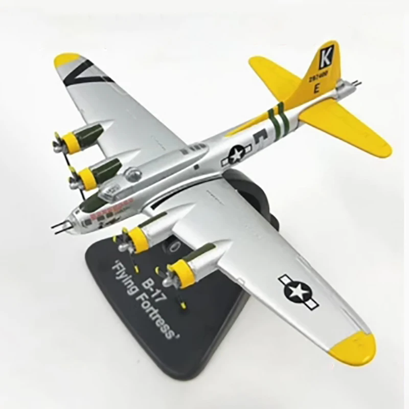 Diecast 1:144 Scale American B-17 B17 Alloy Finished Aircraft Simulation Model Static Decoration Souvenir Gifts For Adult