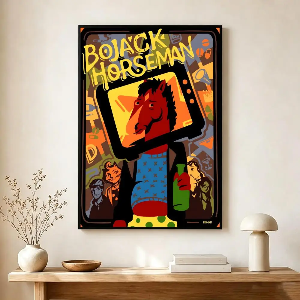dark comedy B-BoJack Horseman Poster Modern Home Decoration Interior Design & Contemporary Wall Art Collection