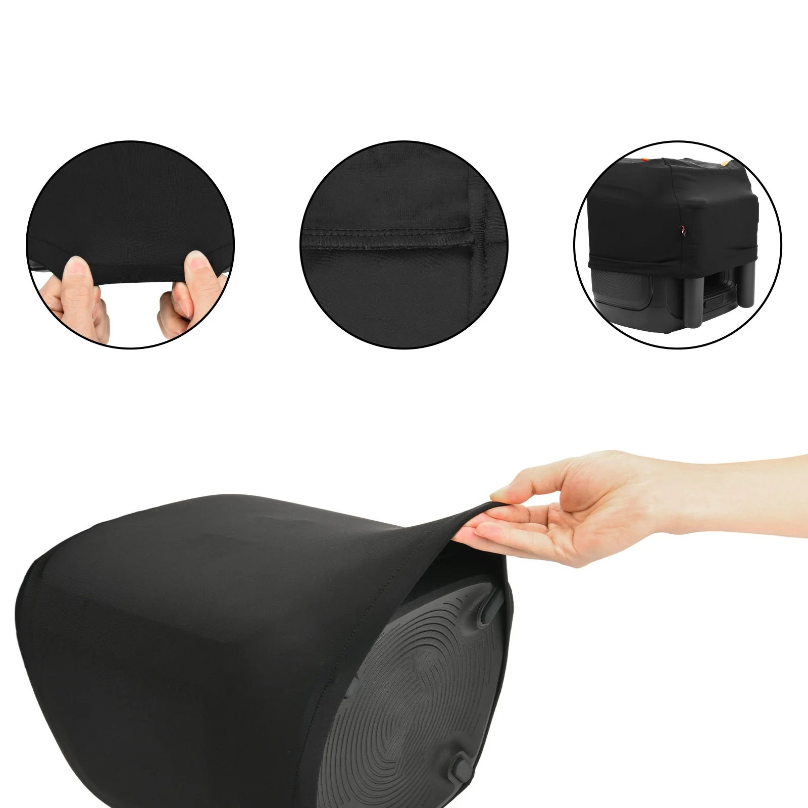 

Dust Case Cover for JBL Partybox Encore2 Portable Party Speaker, Stretch Speaker Cover Dust Case with Elastic Band Dust Sleeve
