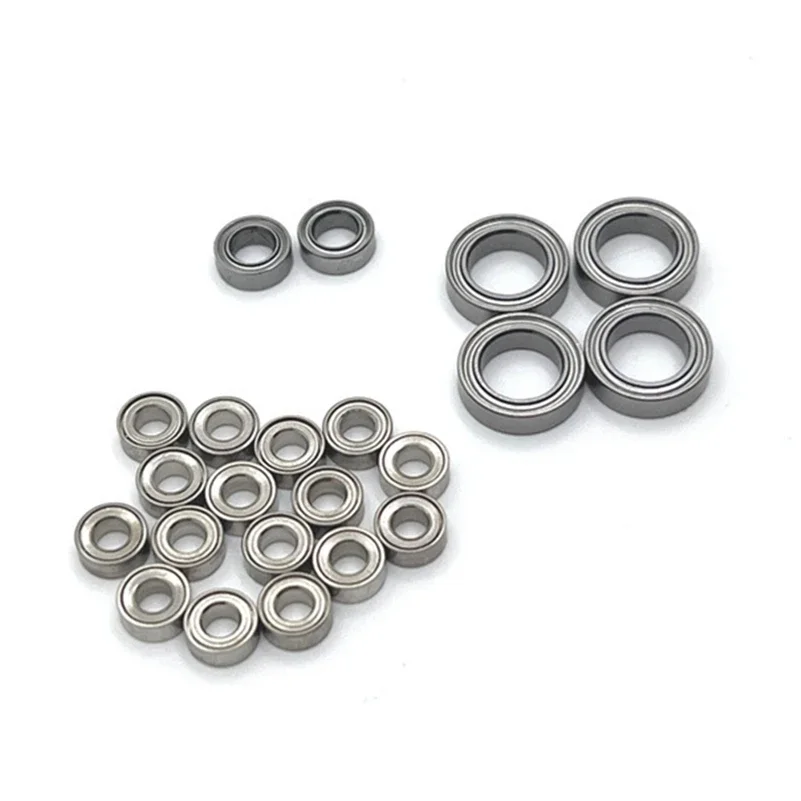 

FMS FCX24 22pcs Steel Ball Bearing Set 3x6x2.5 4x7x2.5 7x11x3 1/24 RC Crawler Car Upgrade Parts Spare Accessories