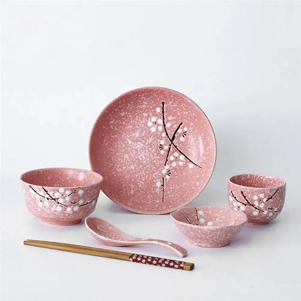 

Столовые приборы, керамическая посуда, обеденный стол, набор посуды, экологически чистая посуда в японском стиле, бытовая посуда