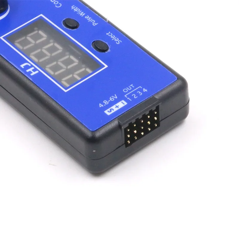 FATJAY HJ MCU Servo Tester Multifunctional Digital Display Pulse Width Digital Tester for Brushed Brushless Motor ESC