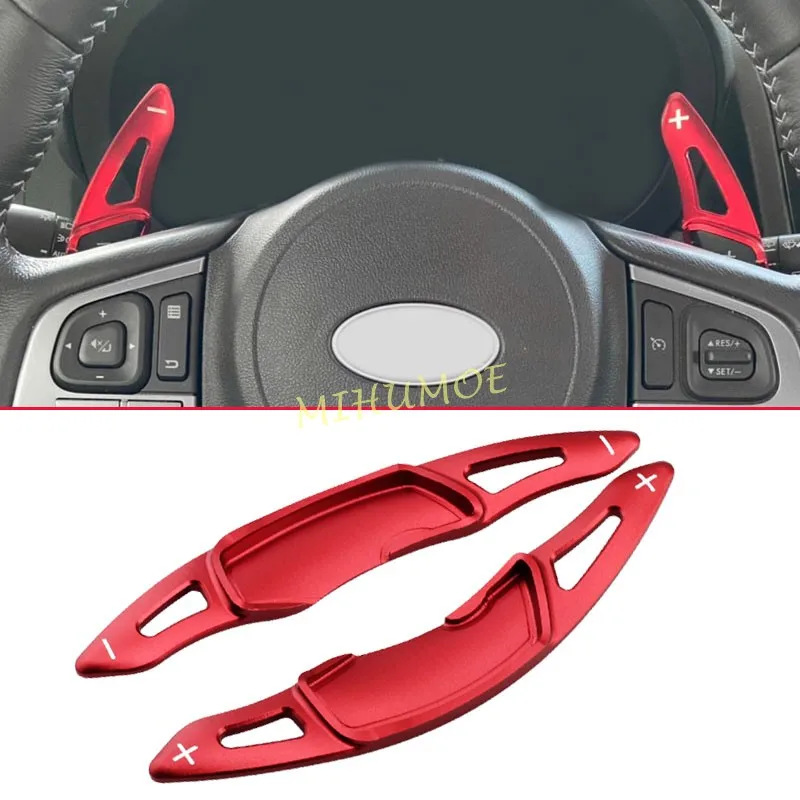 2 Stuks Aluminium Auto Paddle Shift Shifter Uitbreiding Voor 2019-2026 Subaru Forester Sj Sk Outback Impreza Crosstrek Legacy Ascent XV