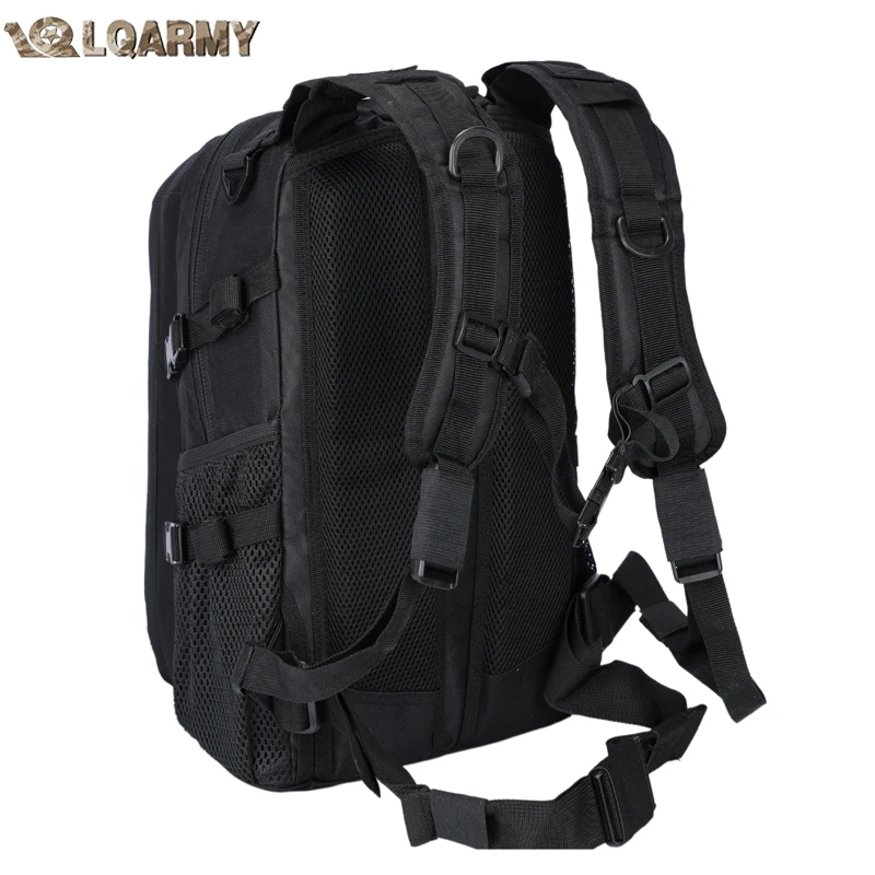 LQARMY Tactical Backpack Molle Assault Rucksack Outdoor Travel Hiking Rucksacks Camping Hunting Climbing Bags