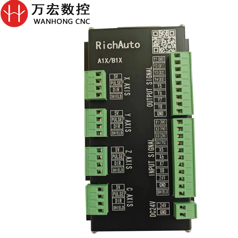 Контроллер ЧПУ RichAuto DSP, ручка A11E A11, контроллер движения, пульт дистанционного управления для 3-осевого гравировального станка
