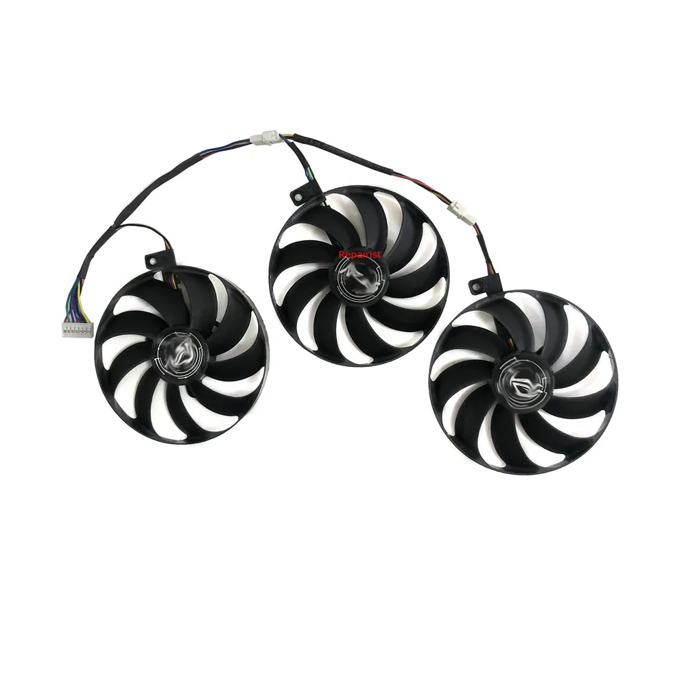 3 pz/set, ventola Video CF1010U12S,7pin, per ASUS ROG STRIX RTX 2080 Ti GAMING,per ASUS ROG STRIX RTX2080 Super 8G OC GAMING,per ASUS ROG STRIX GTX 1660Ti 6G OC