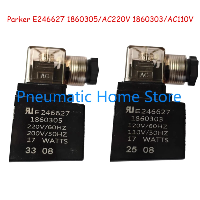 

Parker Type Hydraulic Solenoid Valve Coil E246627 1860305/AC220V 1860303/AC110V