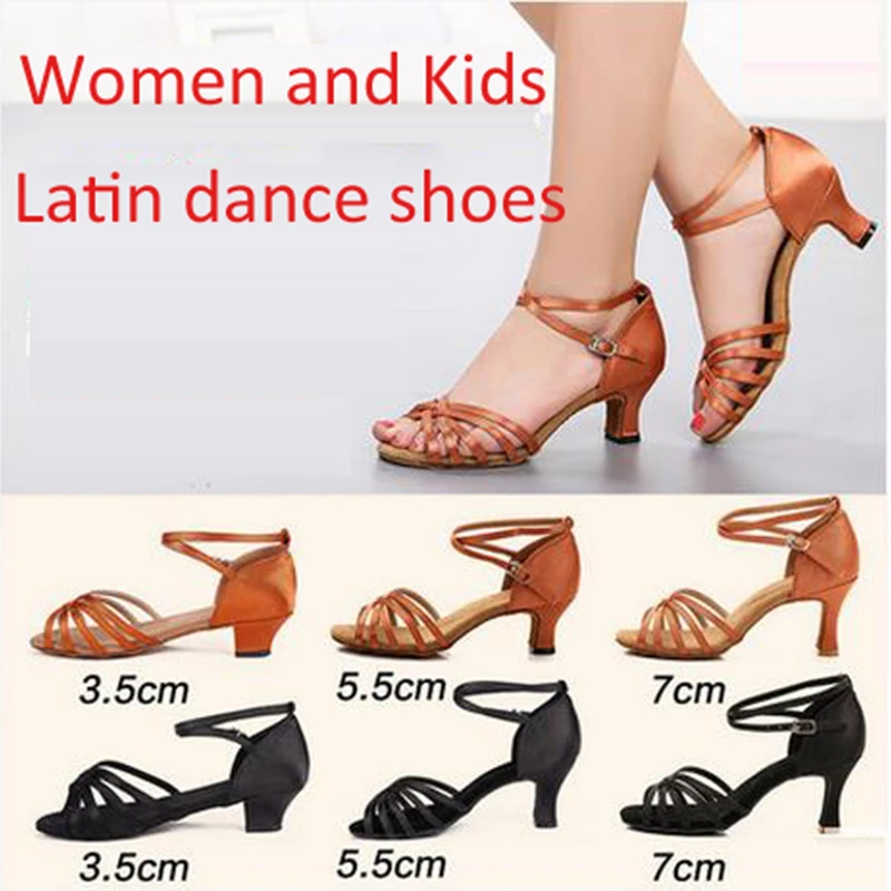 Cheap latin dance shoes for women and kids latin dance shoes