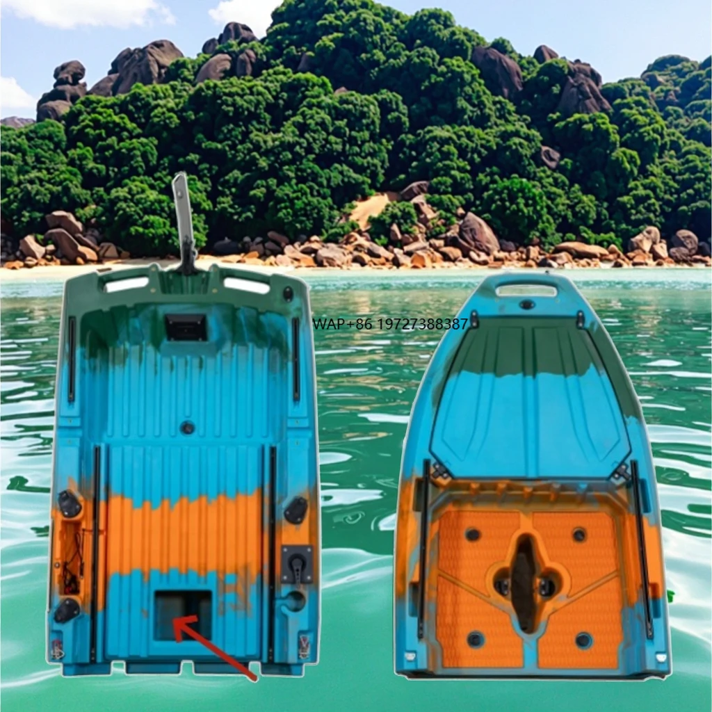 

2025 LSF Detachable 2 Pcs Modular Kayak Fishing Widest and Most Stable Pedal Kayak Kayak Canoe Boat Easy to Carry