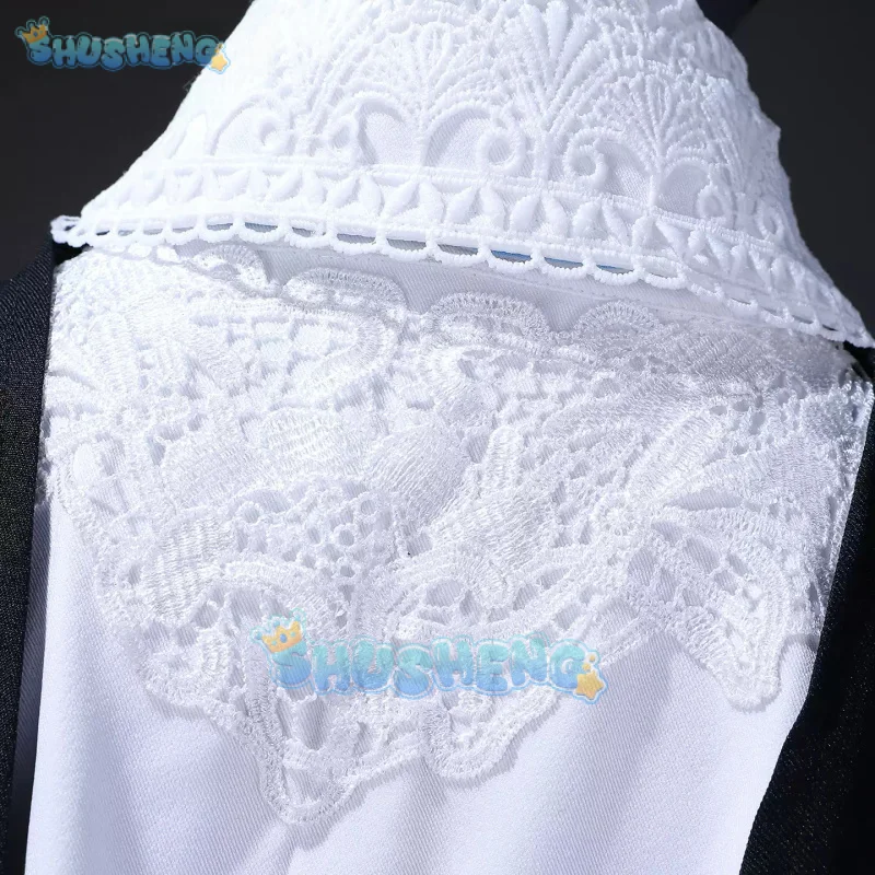 Game Bloodborne The Choir Cosplay Costume The Choir Leade Shawl coat dress hat prop Halloween carnival fashion men women outfit view 5