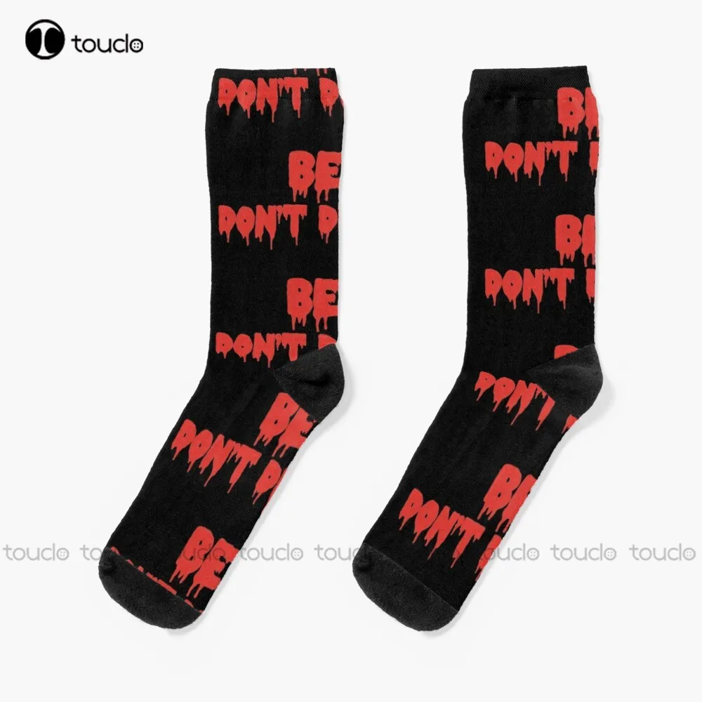 Don'T Dream It Be It Rocky Horror Socks Halloween Costume Men'S Slipper Socks 360° Digital Print Christmas New Year Gift New Art