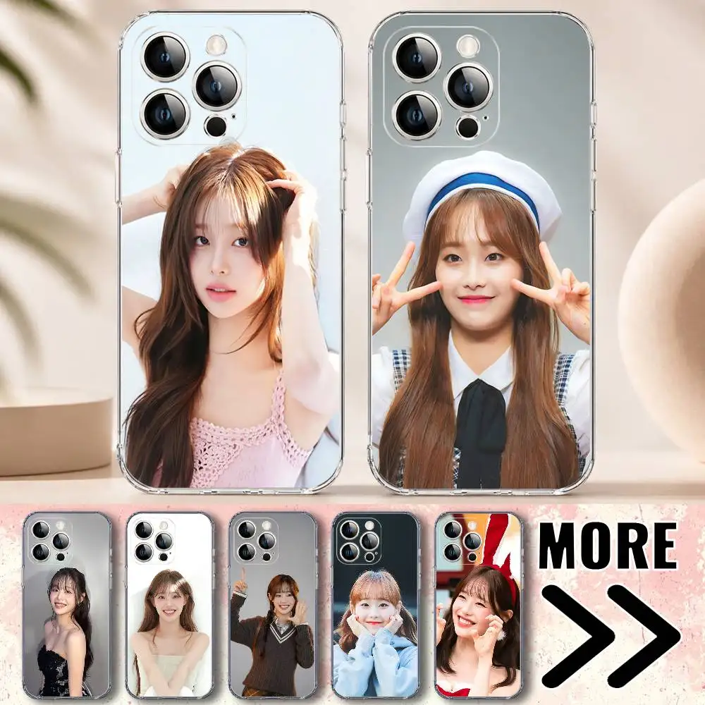 C-Chuu Kpop L-Loona Former Member Phone Case for iPhone 18 17 16 Pro Plus 15 14 Max Mini 13 12 Transparent Bumper