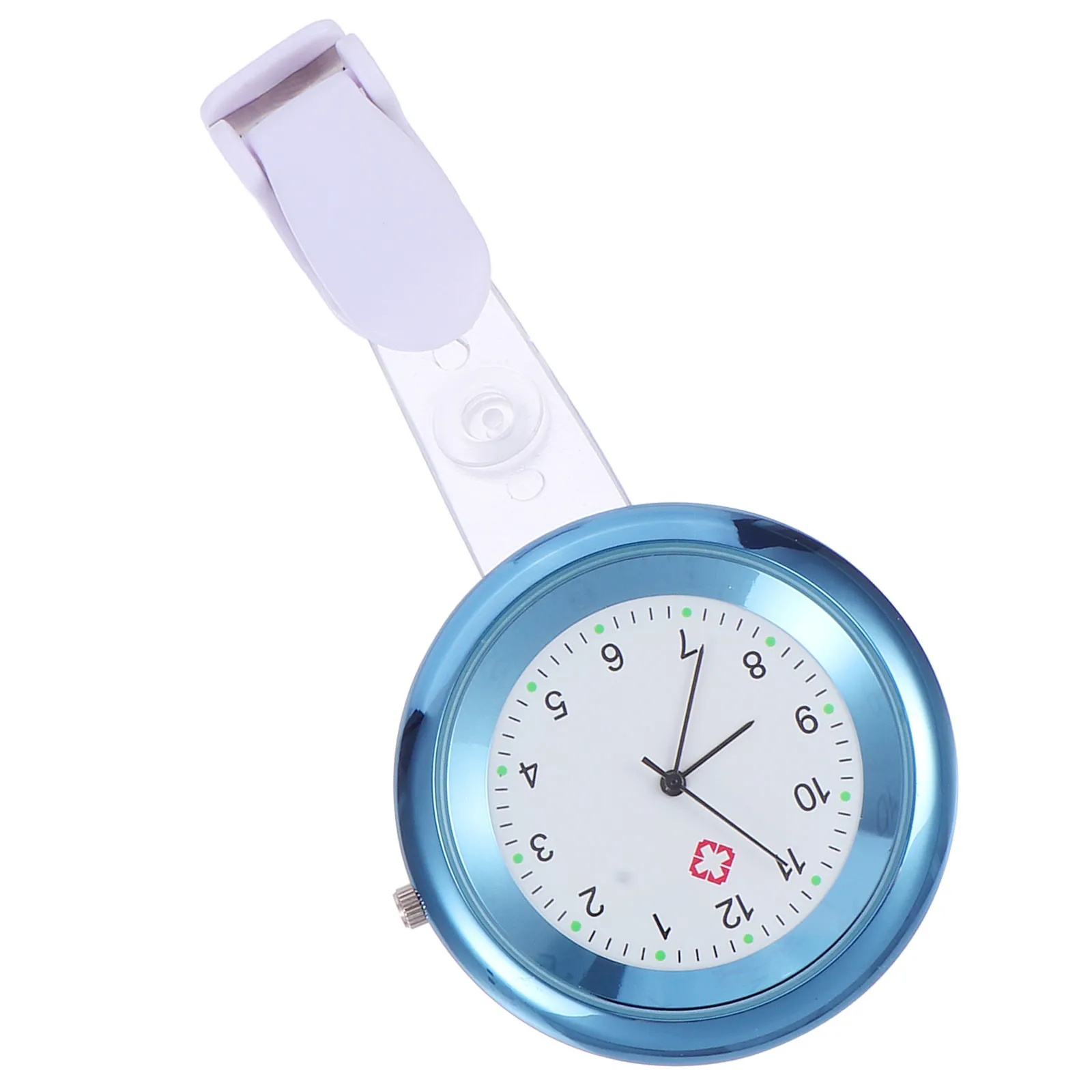 Nurse Fob Watch Premium Material Clear Number Accurate Timing Portable Clip-on Design for Hospital Staff Nurse Pocket Watch