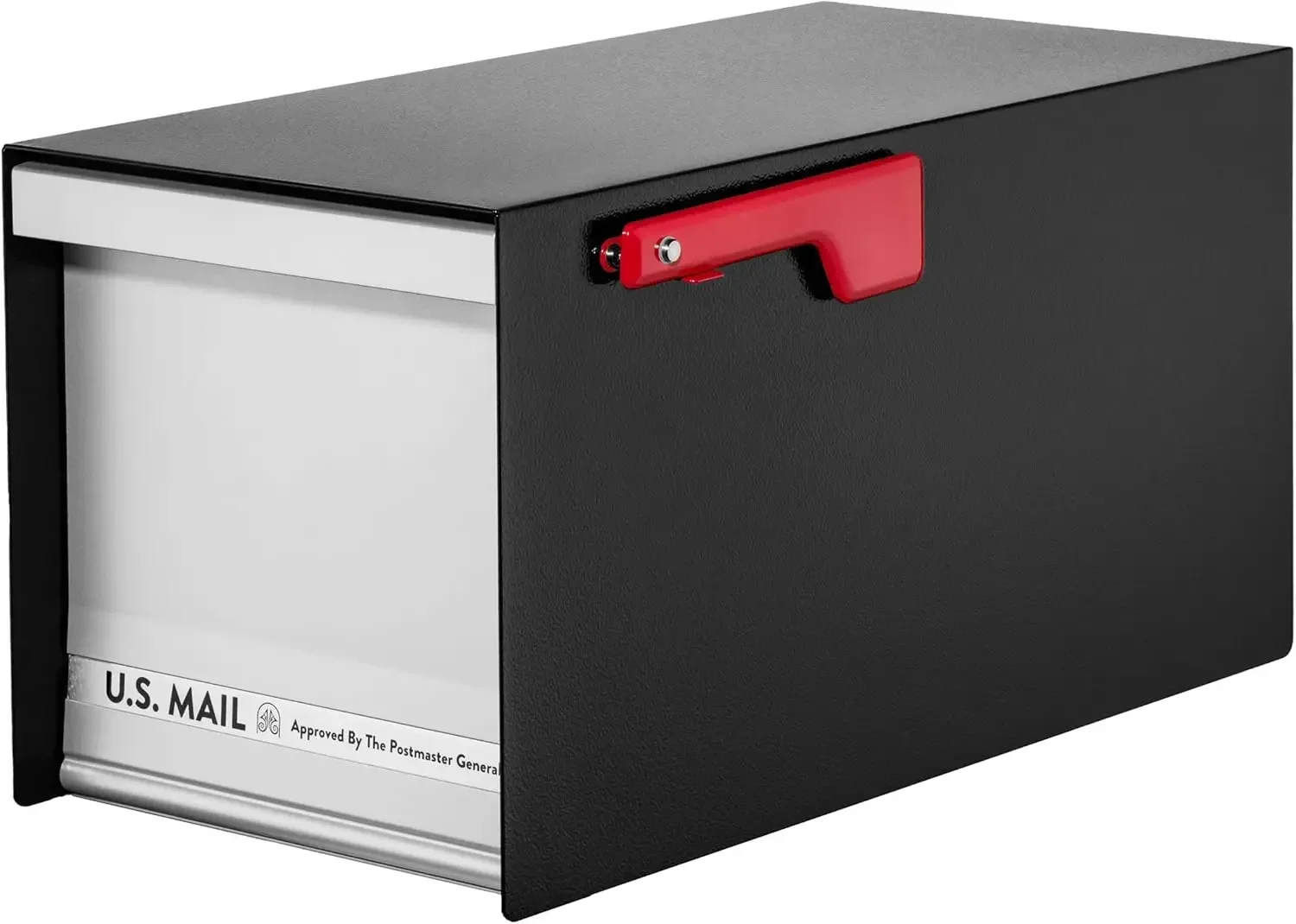 

MailMax ™ Усиленный современный почтовый ящик из стали для улицы, черный, большой почтовый ящик для пакетов с магнитным креплением