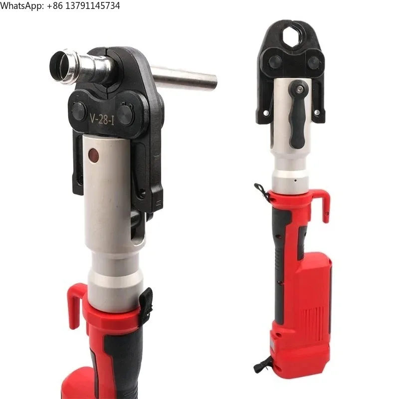 

Portable Rechargeable Battery Powered Hydraulic Pipe Press Crimping Tool for PEX & Multilayer Pipe - New Condition