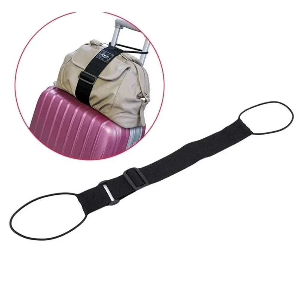 Adjustable Elastic Luggage Strap Carrier Baggage Bungee Belt Travel Suitcase Security Carry On Fixing Strap for Luggage