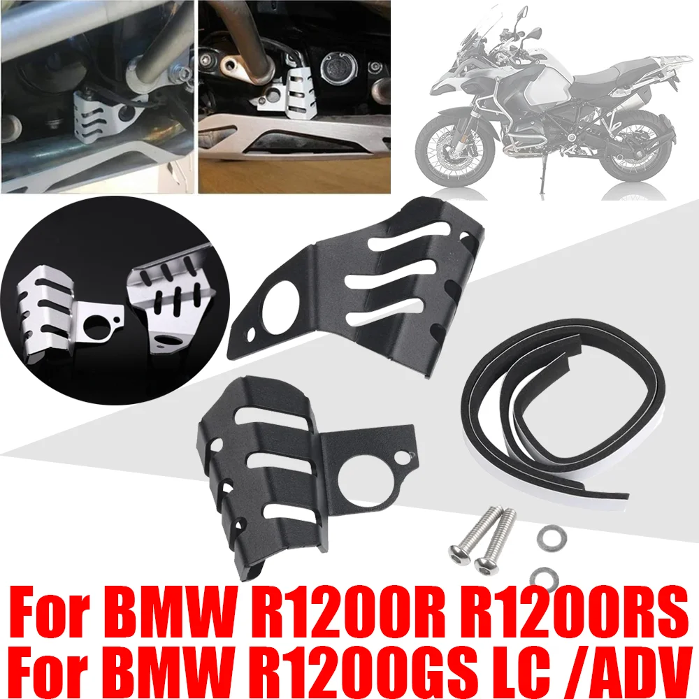 For BMW R1200GS Adventure ADV R1200R R1200RS R1200 R 1200 GS GSA R Accessories Lambda Probe Oxygen Sensor Guard Cover Protector