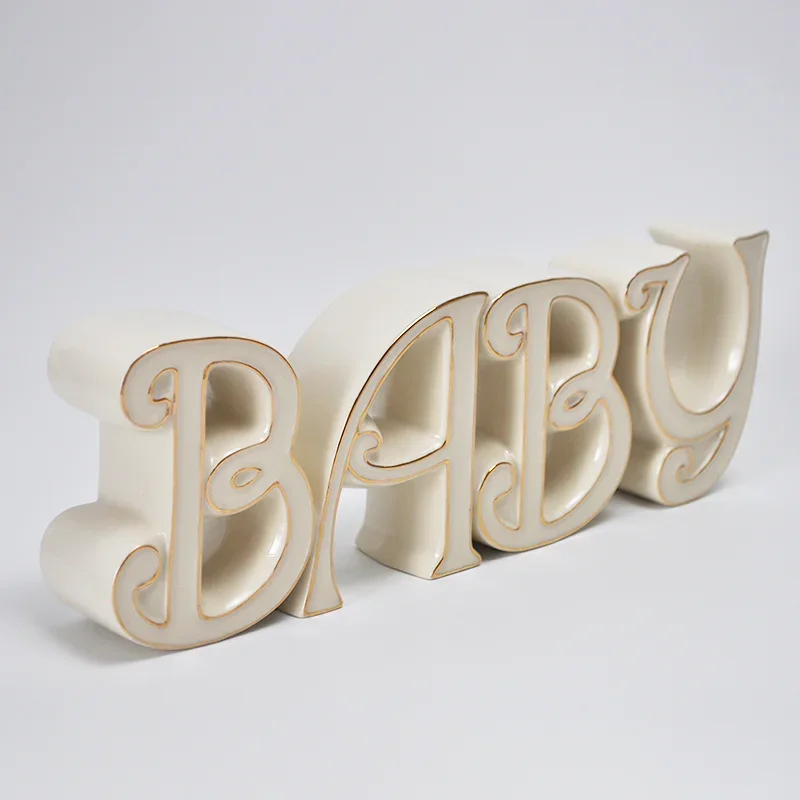 LENOX Ceramic Stereo Letters of 