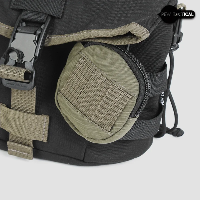 

PEW Tactical Isnuf Pouch Карманная гарнитура для монет Маленькая сумка Тактический EDC Zero Wallet