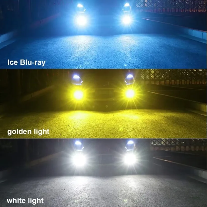 2pcs H7 H11 9005 9006 HB3 HB4 Spotlight Headlamp LED Light Bulbs Project Lens Headlight Projector Fog Lights Car Laser Headlight image 6
