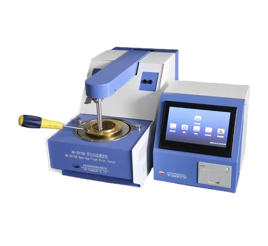 【specialized】HUAKEYI Electric HK-3011SK Open Cup Flash Point Tester Automatic Digital Flash Point Apparatus