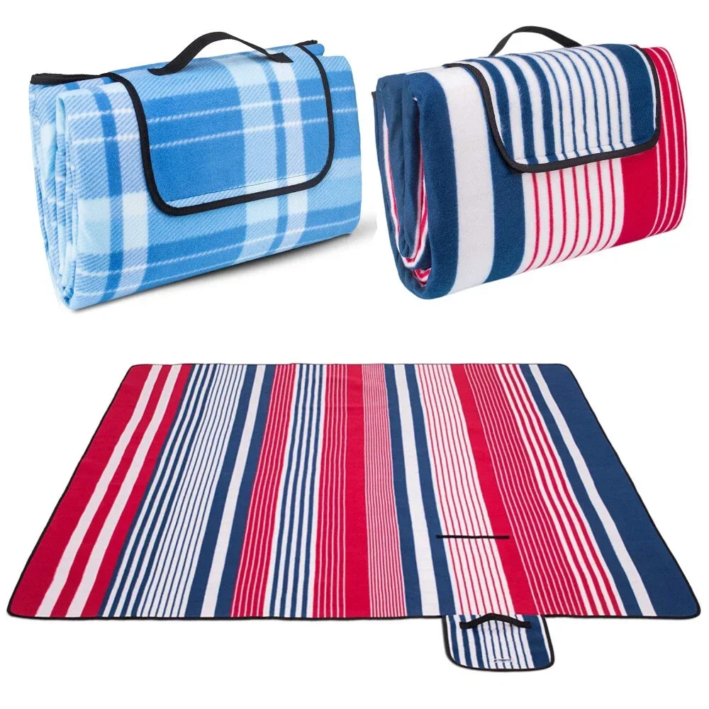 

200x200cm Picnic Rugs Picnic Mats Folding Picnic Mat Outdoor Camping Beach Moisture-proof Blanket Portable Camping Mat Hiking