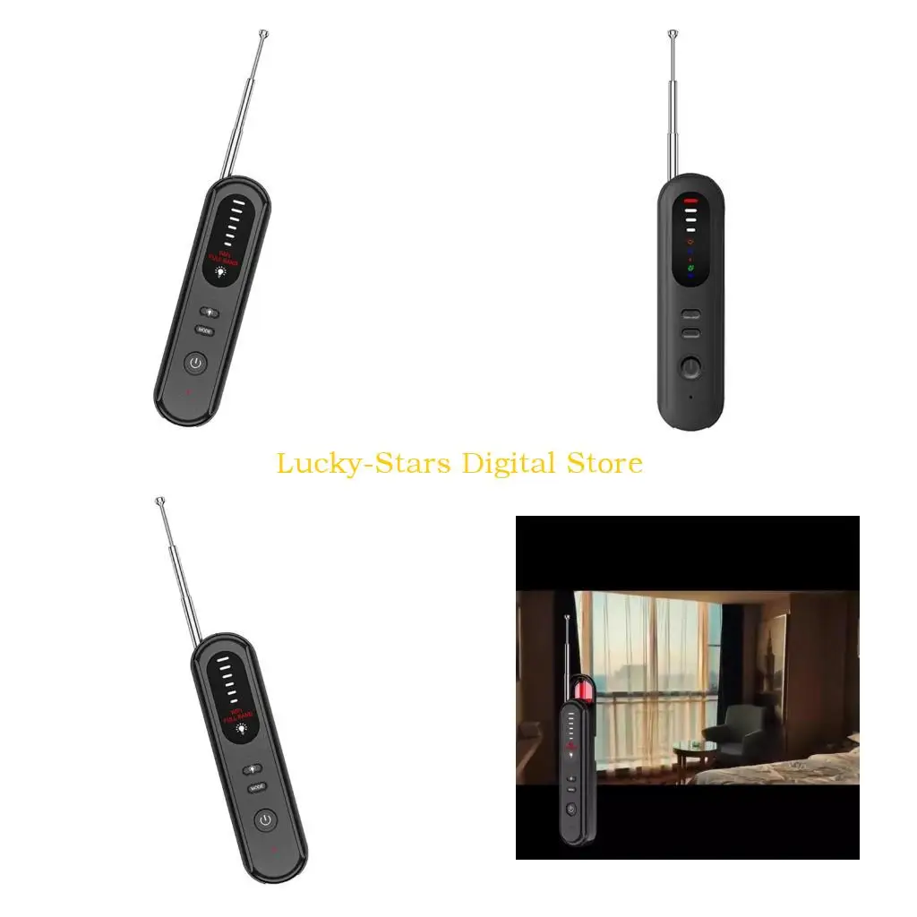 

T3EE Advanced Camera Detectors Device Infrareds RF Scanners GPSs Trackers Finders 6 Adjustable Sensitivity Level Wide