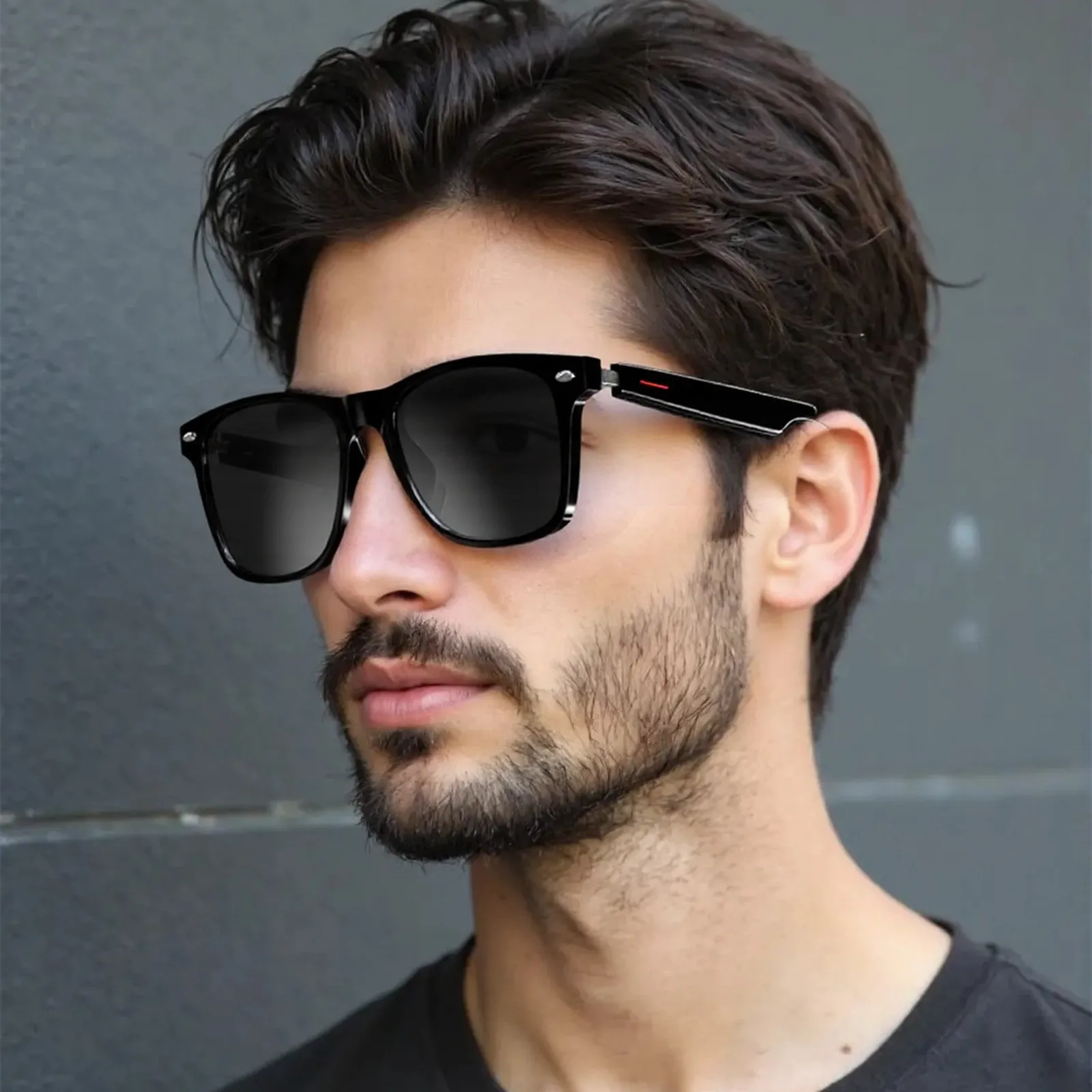 

BT5.0 умные очки-переходники, голосовой вызов, прослушивание музыки, наушники, очки 3-в-1, интеллектуальные высокотехнологичные солнцезащитные очки, подходящая гарнитура