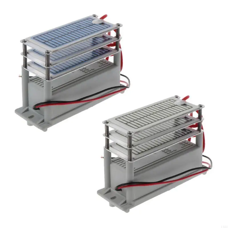 L8re 220V 18G Generador ozono Placa integrada Ozonizer Ozonizer Electrodo acero inoxidable Purificador esterilizador