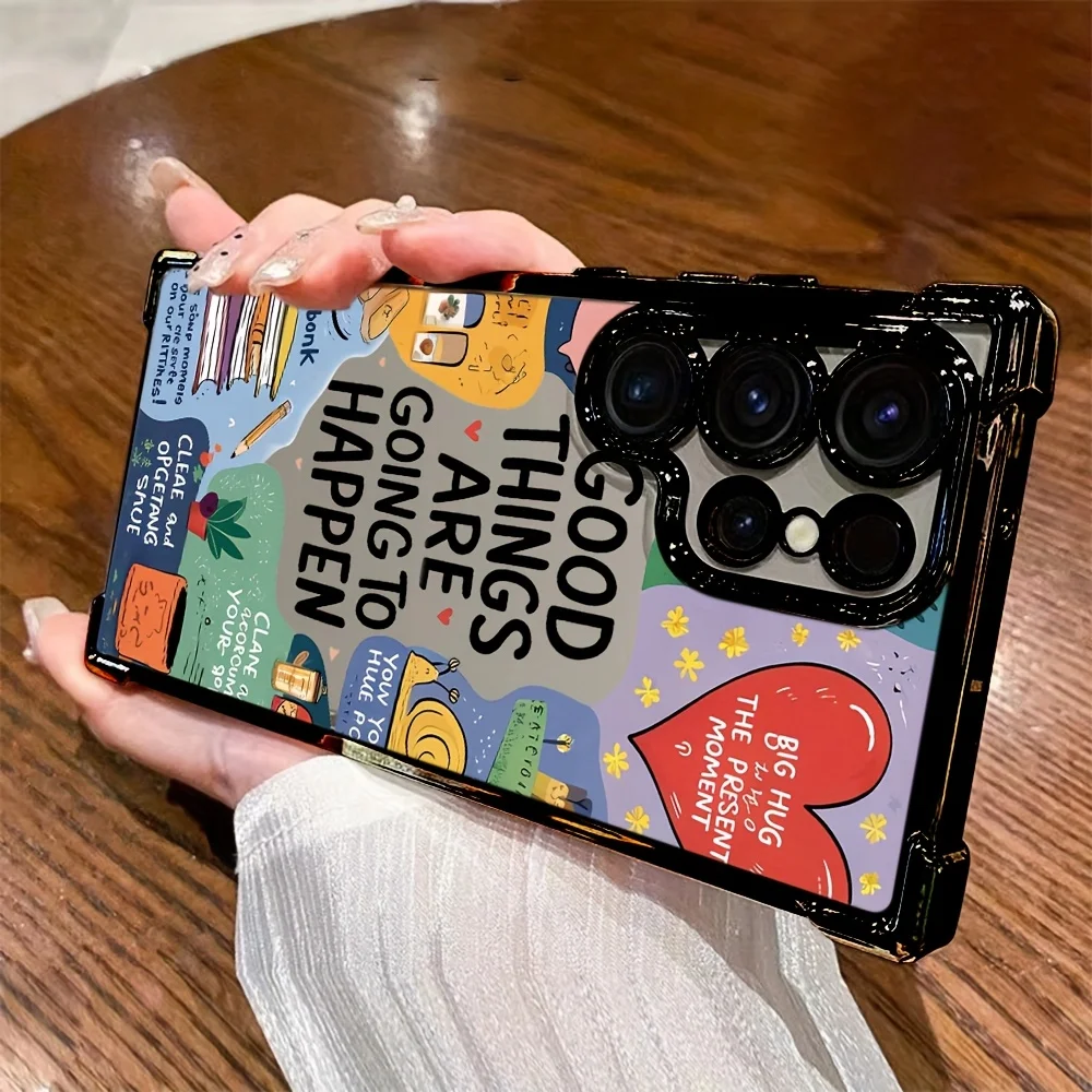 Para iPhone16, 15 14 13 12 11 Pro Max Plus funda trasera suave transparente anticaída