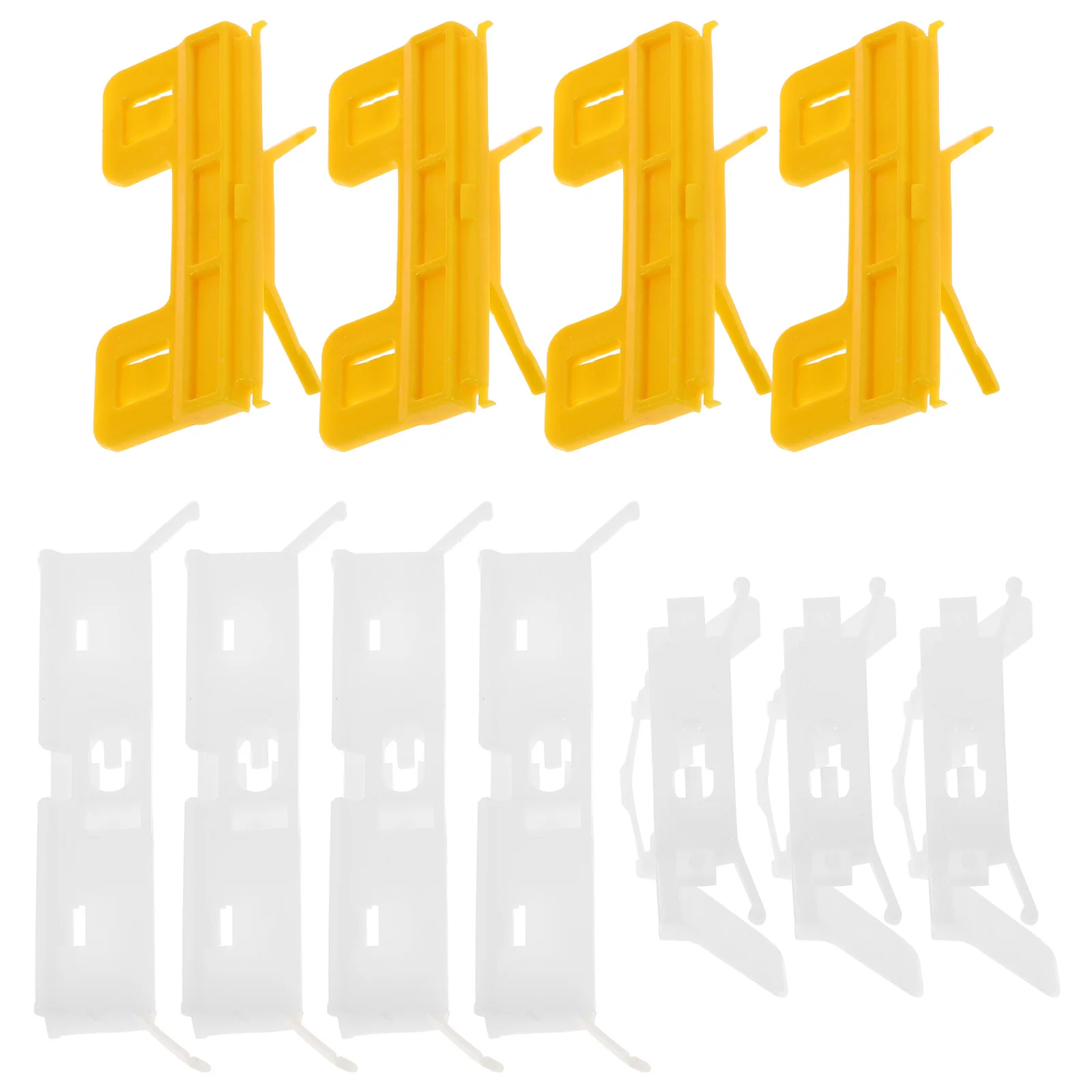 

11Pcs Flow Strip Front Windshield Roof Trim Side Panel Retainer Door Fastener Replacement Auto Body