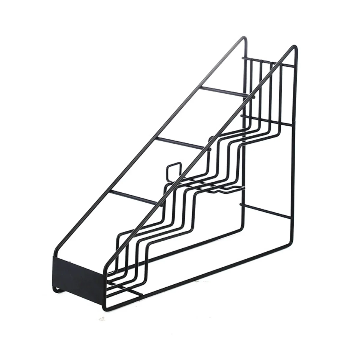 Cremalheira do xarope de café para o café Bar, Suporte do xarope de café, Fits para Torani e Monin, 2PCs