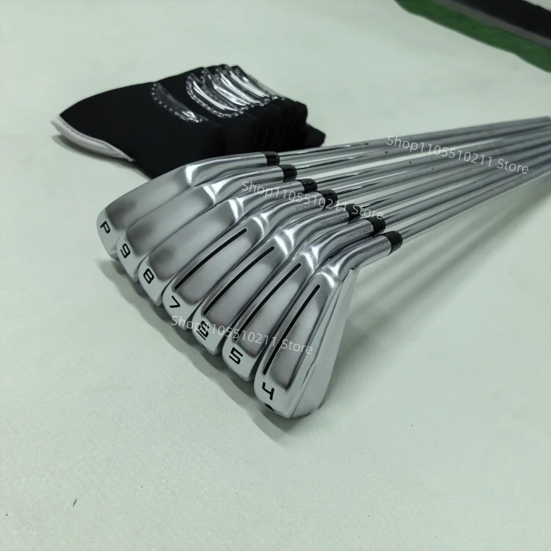 Nuevas Palas de Golf Masculinas 790 Plateadas P790 de Quinta Generación (7 piezas 4 5 6 7 8 9 P) Flex R/S/SR con Varilla de Acero/Grafito 2025