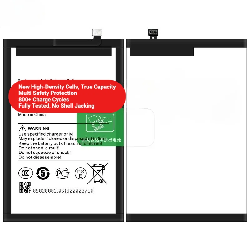 BL-49SI for Tecno Itel P55 5G/P661N Phone Battery 0 Cycle High Capacity Battery Replacement Bateria Grade A Cell with Tools