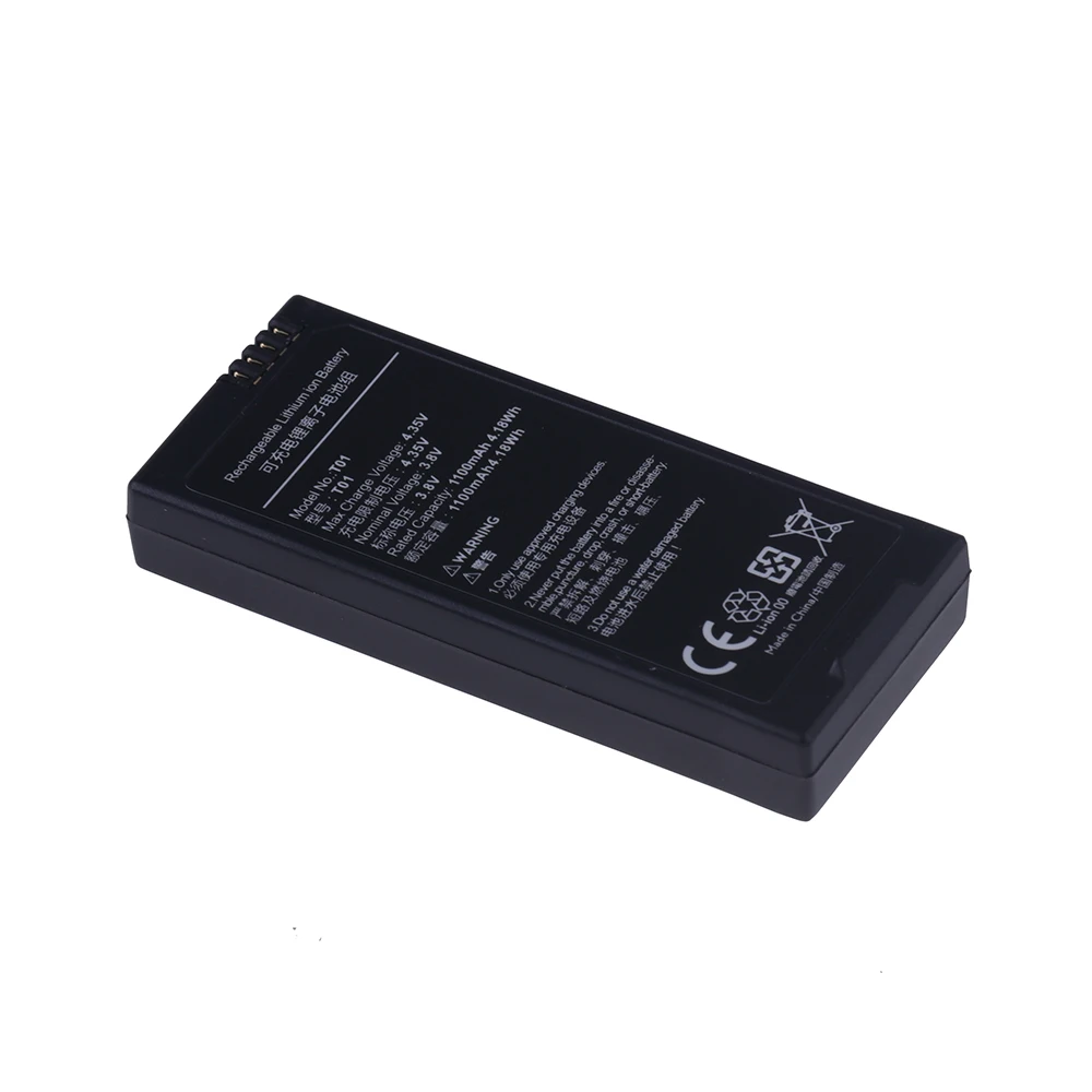 สำหรับ Tello แบตเตอรี่ Li-ion ขนาด3.8V 1100mAh และที่ชาร์จสำหรับ DJI Tello อุปกรณ์เสริมแบตเตอรี่สำหรับเที่ยวบิน