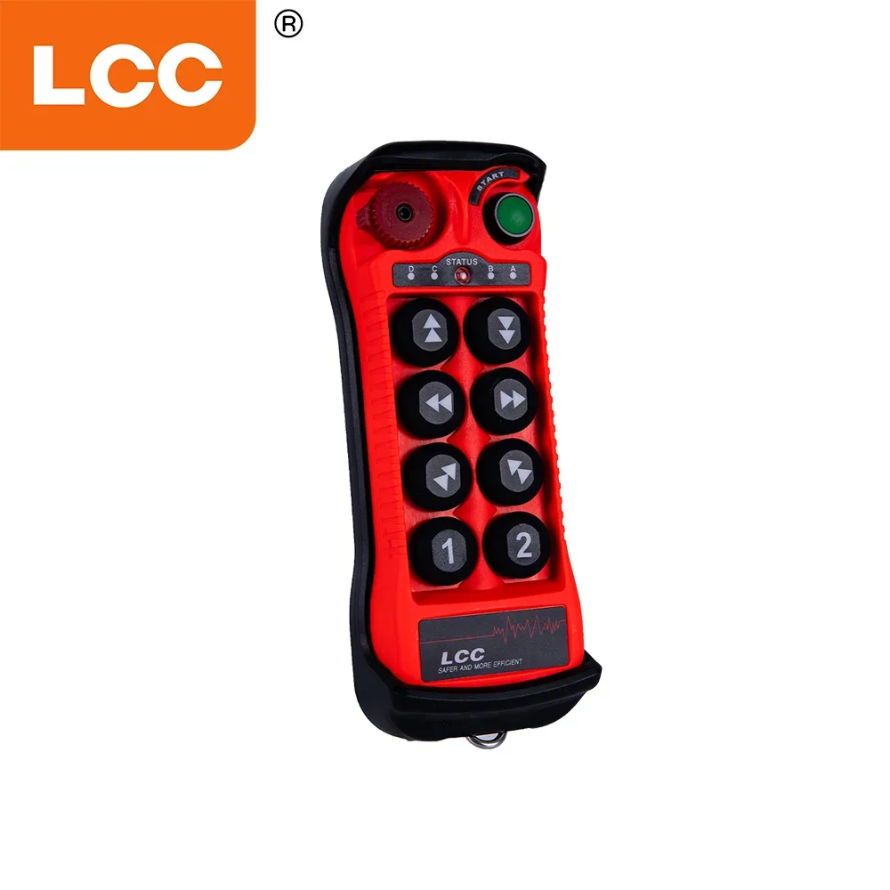 TLF QA800 Rc Transmisor y Receptor 12v 8 Botones Rf Grúa Inalámbrica Control Remoto