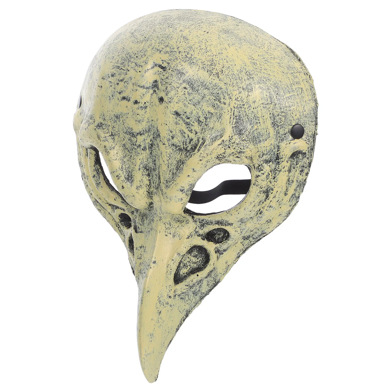 

Halloween Skull Bird Mask Realistic PU Material Breathable Design for Cosplay Masquerade Festival Performance Bird Skull Mask