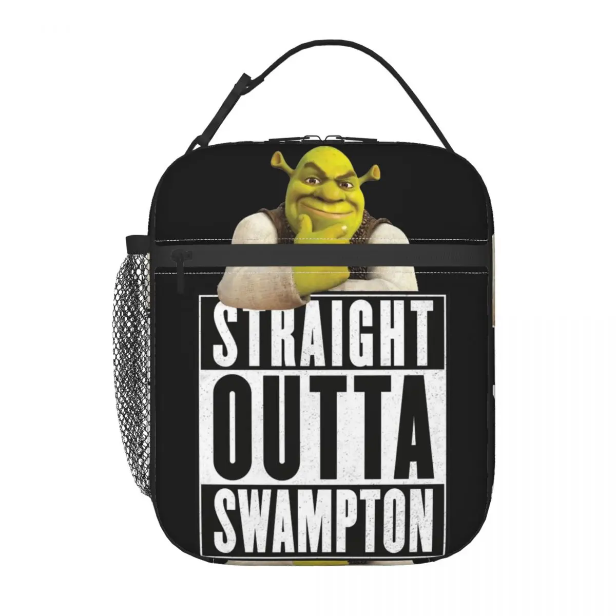 Shreks Rechtstreeks Uit Swampton Geïsoleerde Lunchtas Grappige Voedselcontainer Draagbare Thermische Koeler Lunchboxen Voor Werk