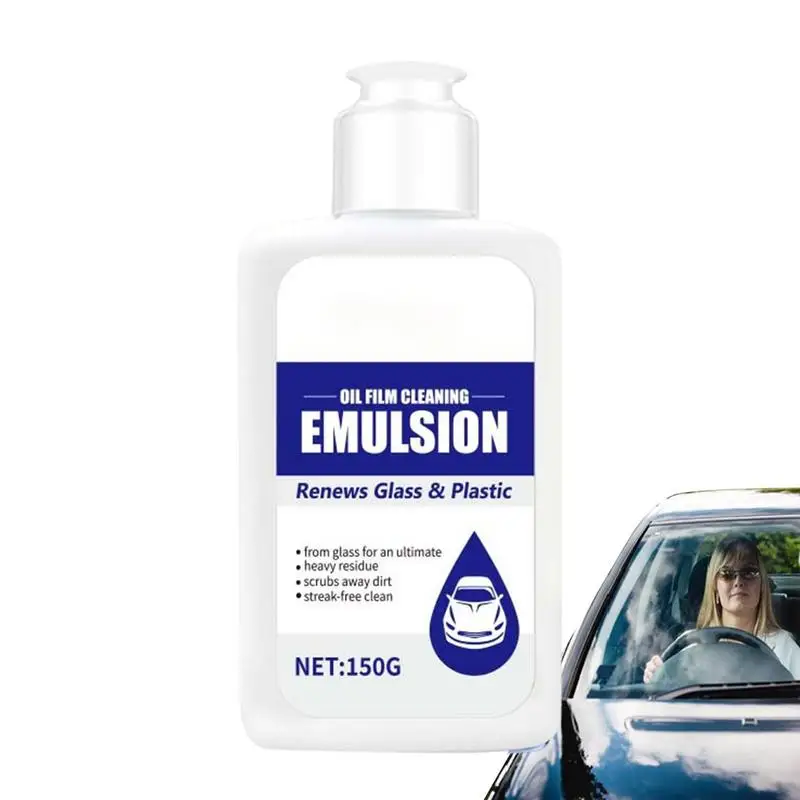 

Oil Film Emulsion Glass Cleaner Oil Film Auto Glass Cleaner Car Windshield And Auto Glass Cleaner Efficient For Polish And